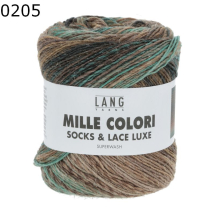 Mille Colori Socks & Lace Luxe Lang Yarns Farbe 205