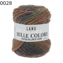Mille Colori Socks & Lace Luxe Lang Yarns Farbe 28