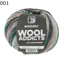 Move 8-fach Wooladdicts Lang Yarns Farbe 1