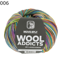 Move 8-fach Wooladdicts Lang Yarns Farbe 6