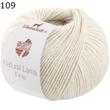 Natural Lama Fine Lana Grossa Farbe 109