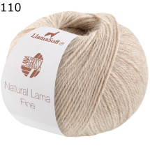 Natural Lama Fine Lana Grossa Farbe 110