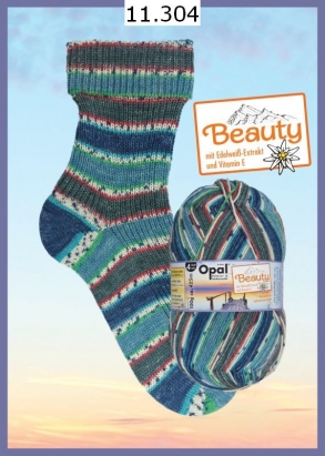 Opal Beauty Sockenwolle Farbe 304