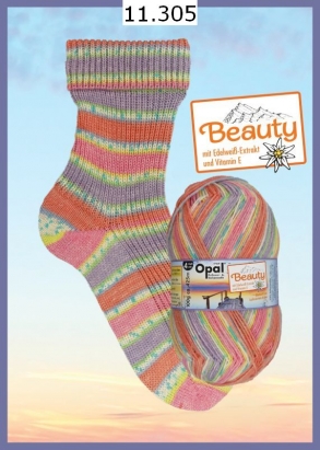 Opal Beauty Sockenwolle Farbe 305
