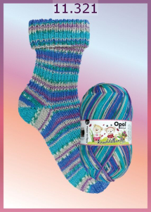 Opal Knuddelbande Sockenwolle Farbe 321