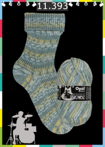 Opal Showbiz Sockenwolle Farbe 393