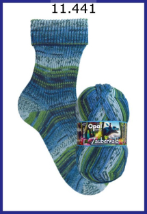 Opal Zauberwald Sockenwolle Farbe 441