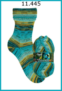 Opal Zauberwald Sockenwolle Farbe 445