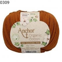 Organic Cotton Anchor Farbe 309
