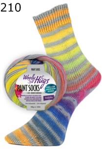 Paint Socks Woolly Hugs Farbe 210