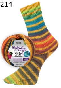 Paint Socks Woolly Hugs Farbe 214