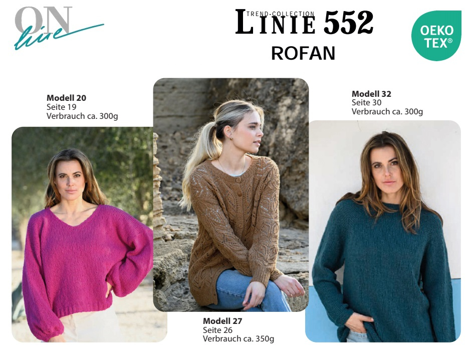 Rofan Linie 552 ONline-Garne Farbe 9998