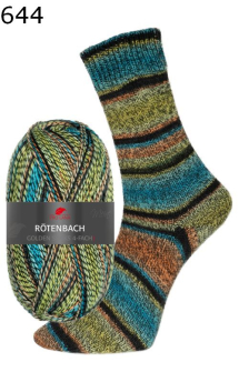 Rtenbach Golden Socks Pro Lana Farbe 644