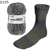 Super Soxx Color 4-fach Lang Yarns Farbe 195