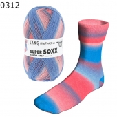 Super Soxx Color 4-fach Lang Yarns Farbe 312