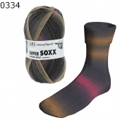 Super Soxx Color 4-fach Lang Yarns Farbe 334