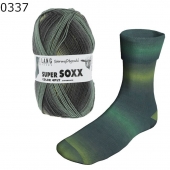 Super Soxx Color 4-fach Lang Yarns Farbe 337