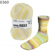 Super Soxx Color 4-fach Lang Yarns Farbe 360