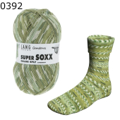 Super Soxx Color 4-fach Lang Yarns Farbe 392