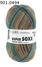 Super Soxx Comet Lang Yarns Farbe 494