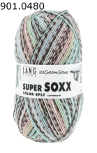 Super Soxx Ice Cream Lang Yarns Farbe 480