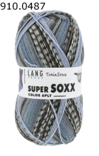 Super Soxx Trainsoxx Lang Yarns Farbe 487