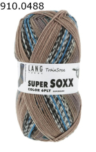 Super Soxx Trainsoxx Lang Yarns Farbe 488