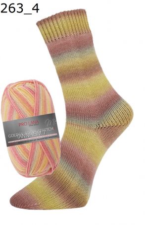 Tannheim 7 Golden Socks Pro Lana Farbe 2534