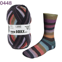 Twin Soxx 8-fach Lang Yarns Farbe 448