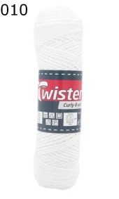 Twister Curly uni Farbe 10