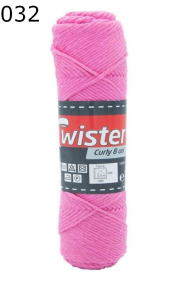 Twister Curly uni Farbe 32