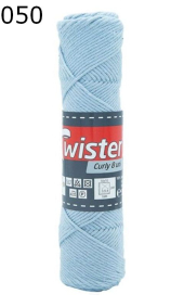 Twister Curly uni Farbe 50