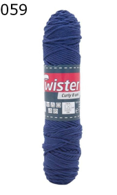 Twister Curly uni Farbe 59