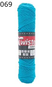 Twister Curly uni Farbe 69