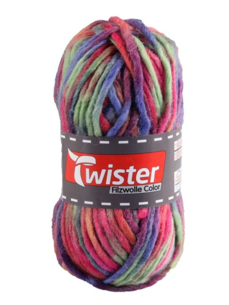 Twister Filzwolle color