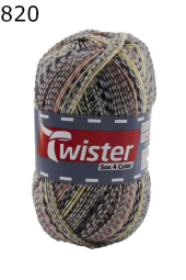 Twister Sox 4 Sockenwolle 22 Farbe 820