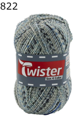 Twister Sox 4 Sockenwolle 22 Farbe 822