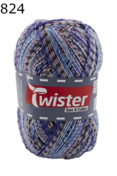 Twister Sox 4 Sockenwolle 22 Farbe 824