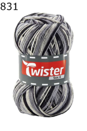 Twister Sox 4 Sockenwolle 23 Farbe 831