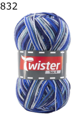 Twister Sox 4 Sockenwolle 23 Farbe 832