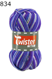 Twister Sox 4 Sockenwolle 23 Farbe 834