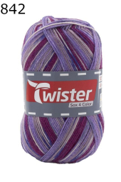 Twister Sox 4 Sockenwolle 24 Farbe 842