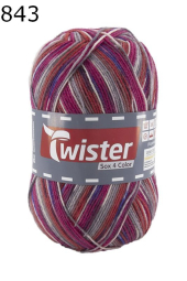 Twister Sox 4 Sockenwolle 24 Farbe 843