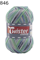 Twister Sox 4 Sockenwolle 24 Farbe 846