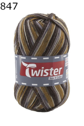 Twister Sox 4 Sockenwolle 24 Farbe 847