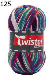 Twister Sox 4 Sockenwolle Farbe 125