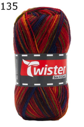 Twister Sox 4 Sockenwolle Farbe 135