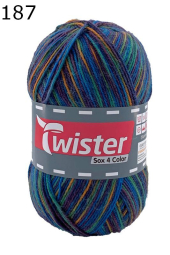 Twister Sox 4 Sockenwolle Farbe 187