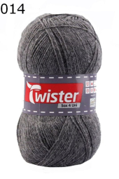 Twister Sox 4 Sockenwolle uni Farbe 14