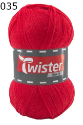 Twister Sox 4 Sockenwolle uni Farbe 35